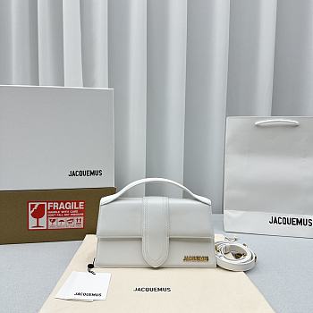 Jacquemus Le Grand Bambino White 23.5x13cm