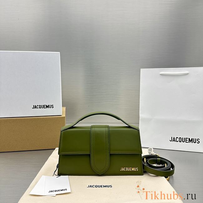 Jacquemus Le Grand Bambino Green 23.5x13cm - 1