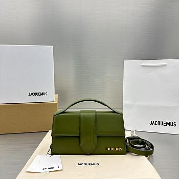 Jacquemus Le Grand Bambino Green 23.5x13cm