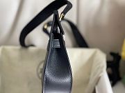 Hermes Mini Jypsiere Crossbody Bag Black Gold 23 x 17 x 9 cm - 5