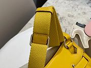 Hermes Mini Jypsiere Crossbody Bag Yellow Silver 23 x 17 x 9 cm - 4