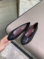 Chanel Ballet Flats Aged Calfskin Black  - 6