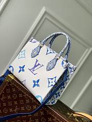 Louis Vuitton LV Onthego By The Pool Blue PM 25x19x11.5cm - 4