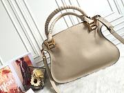 Chloe Marcie Double Carry Bag Beige 36x12x28cm - 6