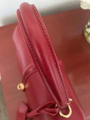 Celine Small 16 Bag Red 23x19x10.5cm - 3