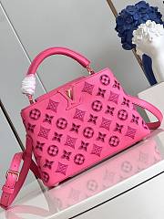 Louis Vuitton LV Capucines BB Pink Calfskin leather 27 x 18 x 9 cm - 1