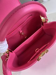 Louis Vuitton LV Capucines BB Pink Calfskin leather 27 x 18 x 9 cm - 4