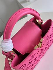 Louis Vuitton LV Capucines BB Pink Calfskin leather 27 x 18 x 9 cm - 2