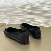 Prada Nappa Leather Ballerinas Black - 4