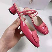 Dior Day Slingback Pump Indy Pink Patent Calfskin 3.5cm - 4