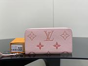 Louis Vuitton Zippy LV Wallet Pink 19.5 x 10.5 x 2.5 cm - 1