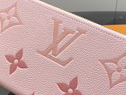 Louis Vuitton Zippy LV Wallet Pink 19.5 x 10.5 x 2.5 cm - 2