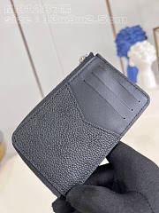 Louis Vuitton LV Recto Verso Mahina Black 13 x 9.5 x 2.5 cm - 3