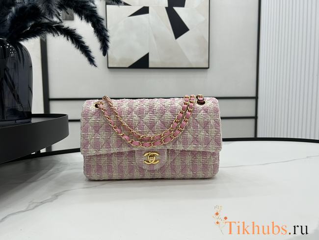 Chanel Flap Bag Pink 25cm - 1