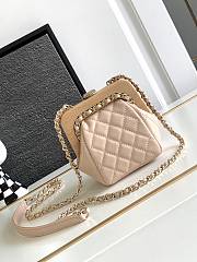 Chanel Lambskin Wood Beige - 3