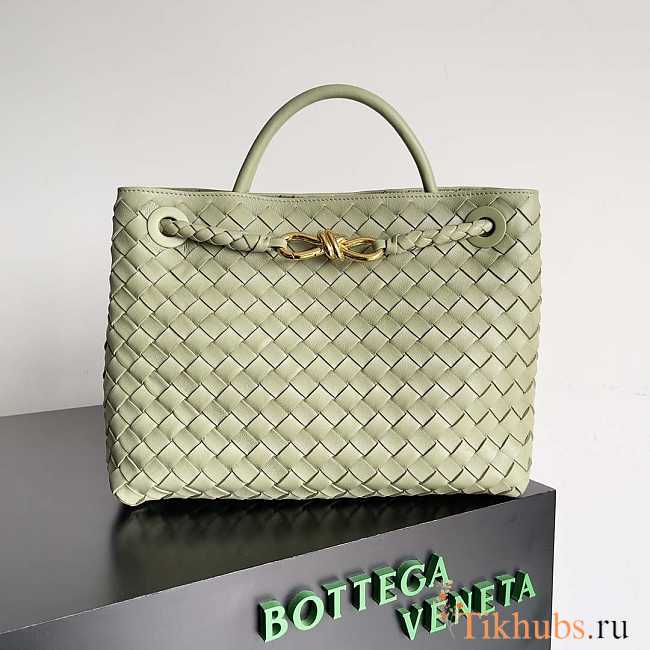 Bottega Veneta Medium Andiamo Green 32.5x24x12cm - 1