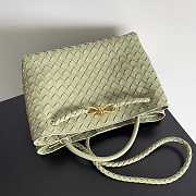 Bottega Veneta Medium Andiamo Green 32.5x24x12cm - 3