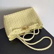 Bottega Veneta Medium Andiamo Light Yellow 32.5x24x12cm - 3