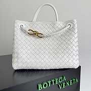 Bottega Veneta Medium Andiamo White 32.5x24x12cm - 1