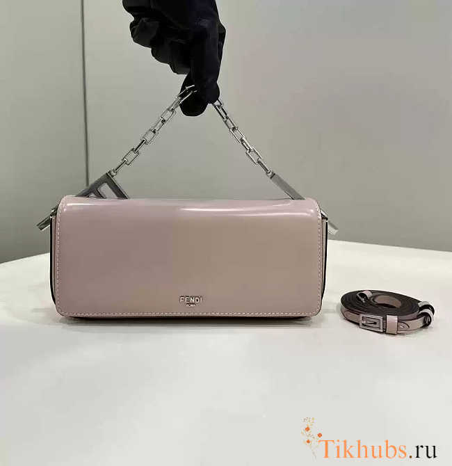 Fendi First Sight Light Pink Leather Mini Bag 23x13x7cm - 1