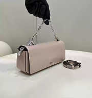 Fendi First Sight Light Pink Leather Mini Bag 23x13x7cm - 4