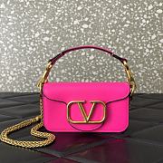 Valentino Loco Micro Bag Neon Pink 13x7x4.5cm - 1