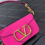 Valentino Loco Micro Bag Neon Pink 13x7x4.5cm - 6