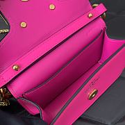 Valentino Loco Micro Bag Neon Pink 13x7x4.5cm - 5