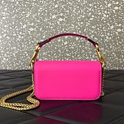 Valentino Loco Micro Bag Neon Pink 13x7x4.5cm - 3