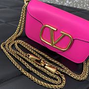 Valentino Loco Micro Bag Neon Pink 13x7x4.5cm - 2