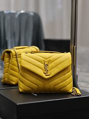 YSL Loulou Small Yellow Bag 25x17x9cm - 1