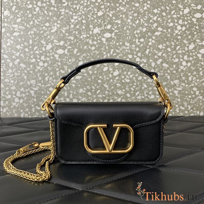 Valentino Loco Micro Bag Black 13x7x4.5cm - 1