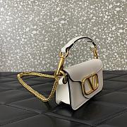 Valentino Loco Micro Bag White 13x7x4.5cm - 4