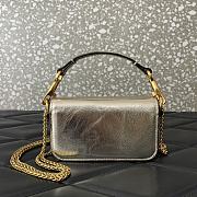 Valentino Loco Micro Bag Silver 13x7x4.5cm - 2