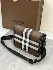 Burberry Small Alfred Messenger Bag Brown 25.5x6.5x21.5cm - 2