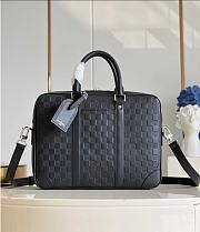 Louis Vuitton LV Porte-Documents Voyage PM Black 36.5 x 27.5 x 6 cm - 1