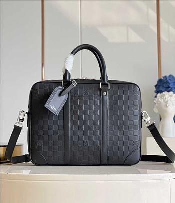 Louis Vuitton LV Porte-Documents Voyage PM Black 36.5 x 27.5 x 6 cm