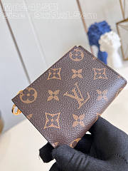 Louis Vuitton LV Lisa Purple Wallet 9 x 11.5 x 1.5 cm - 4