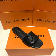 Louis Vuitton LV Revival Flat Mule Black  - 2