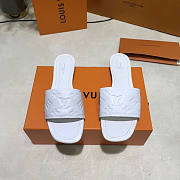 Louis Vuitton LV Revival Flat Mule White - 1