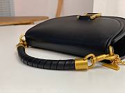 Chloe Marcie Chain Flap Bag Black 22.5x15.5x7cm - 2