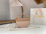 Chloe Marcie Chain Flap Bag Pink 22.5x15.5x7cm - 3