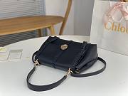 Chloe Penelope Medium Soft Shoulder Bag Black 35x24x13cm - 6