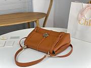 Chloe Penelope Medium Soft Shoulder Bag Brown 35x24x13cm - 4