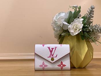 Louis Vuitton LV Victorine By The Pool Pink 12 x 9.5 x 1.5 cm