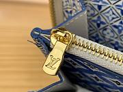 Louis Vuitton LV Zippy Wallet By The Pool Blue 19.5x10.5x2.5cm - 5