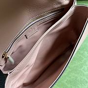 Gucci Blondie Medium Top Handle Bag Pink 29x22x7cm - 5