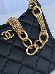 Chanel Hobo Black Bag 23x17x6cm - 2