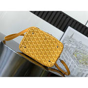 Goyard Muse Vanity Case Bag Yellow 16x14x20cm - 2