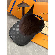 Louis Vuitton LV Casual Baseball Cap Black - 3